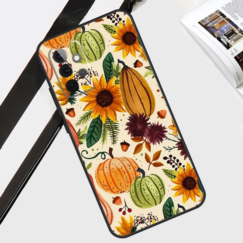 

Autumn Pumpkins Case For Samsung Galaxy A06 A56 A36 A26 A16 A54 A34 A14 A12 A22 A32 A52 A13 A53 A15 A35 A55 Samsung A32 4G
