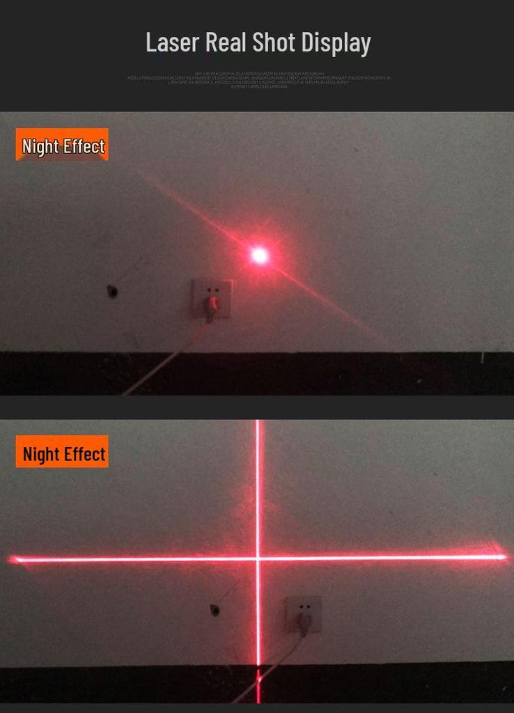 Multi-Functional Infrared Laser Level and High-Precision Tape Measure Tool