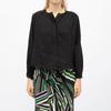 Blouse noire à boutons coton berlia Femme LA PETITE ETOILE