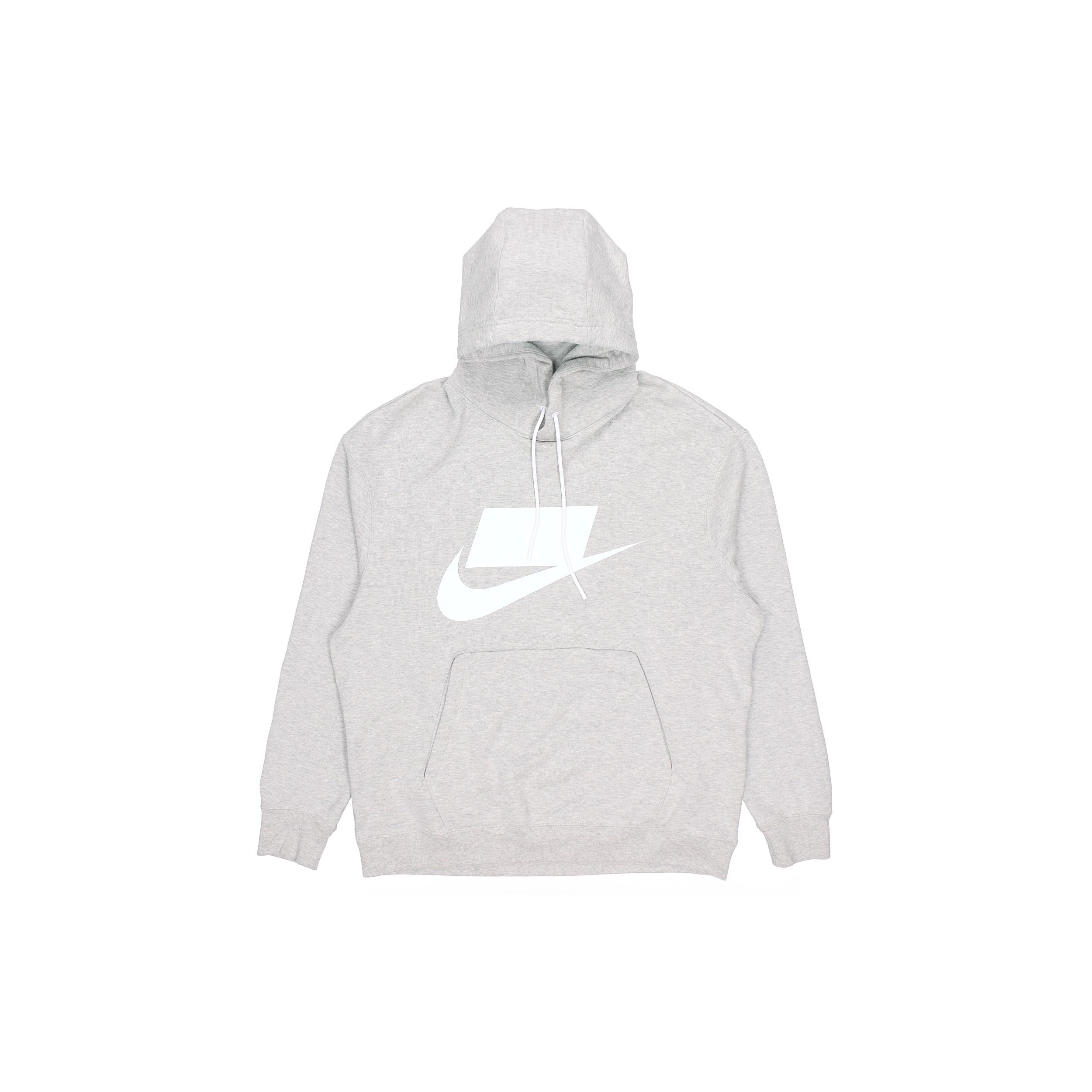 Men s Nike French Terry Pullover Gray BV4541-050 L