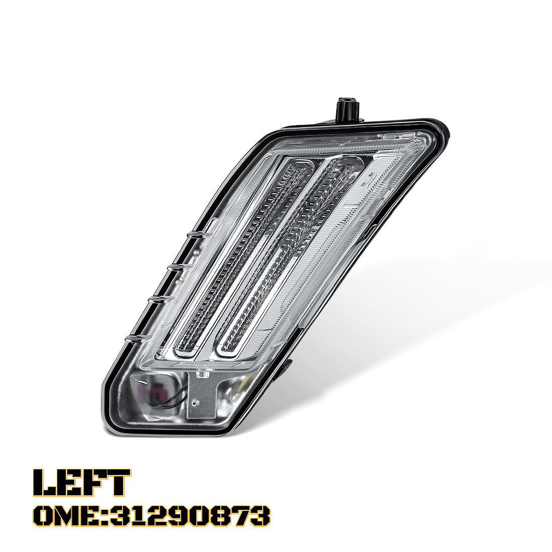 

LED Fog Lamp For Volvo XC60 2009 2010 2011 2012 2013 Front Fog Light Daytime Running Lamp Daylight Driving 31290873 31290874 12V Only 1 Left