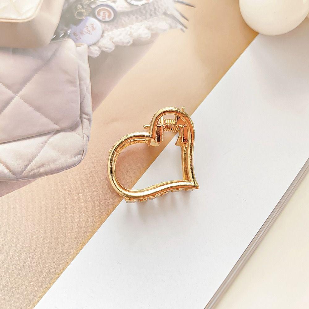 Metal Starfish Hair Claw Hair Clip Mini Hair Claw Retro Shell Hair Crab Clip  Women