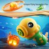 Cross-Border Luminous Octopus Spinning Top Bamboo Dragonfly Flying Saucer Interactive Battle Educational Toy