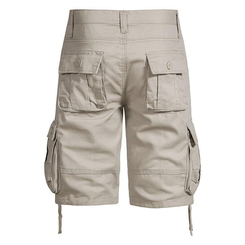 Men's Summer Cotton Shorts Shorts Casual Pants Loose Breeches Men's Fashion Casual Shorts