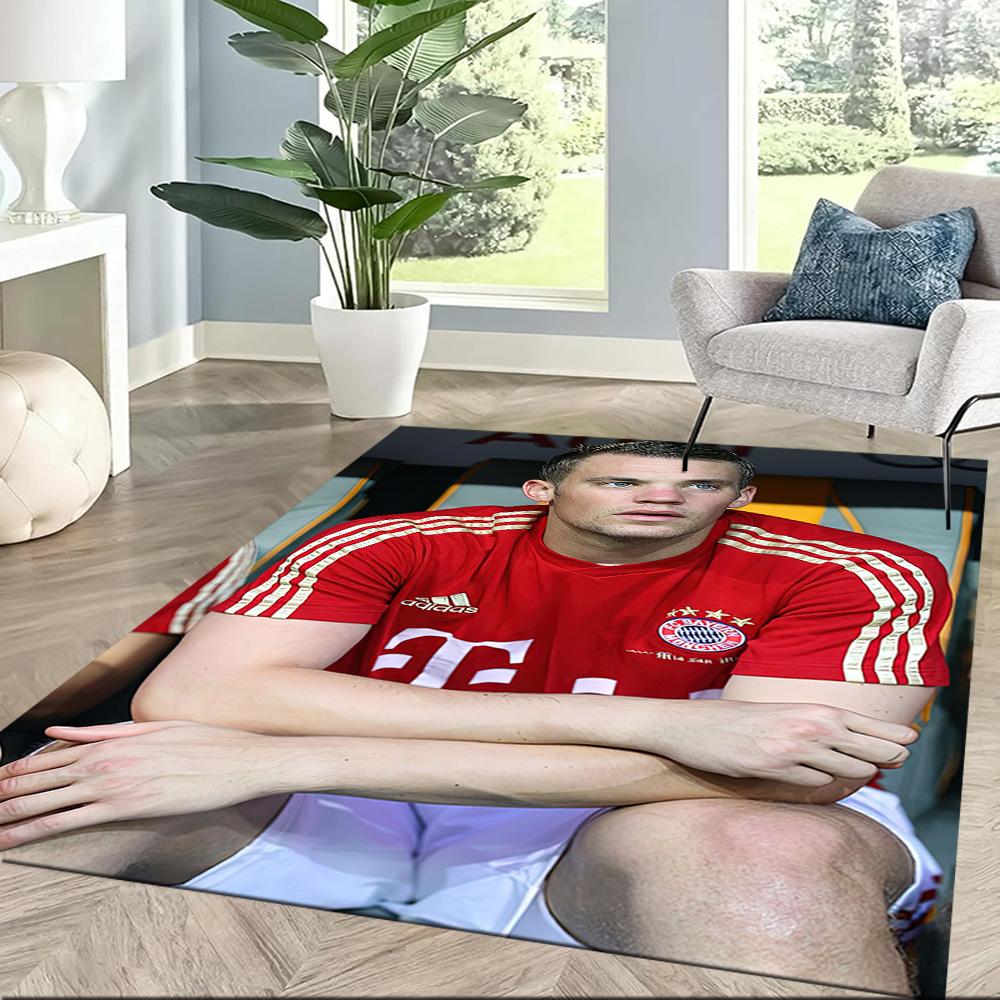 Bayern Munich Floor Rug Office Rug Design for Bedrooms Foyer Outdoor Entryway Anti-slip Rug Anime Office Decor Perfect Birthday/Christmas Gift Idea