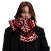 Korean Style Women Scarf Thickened Woolen Neckerchiefs Casual Winter Knitted Scarves  Male