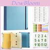 In Case I Go Missing Ordner PVC-Ablage mit Akkordeon-Fächern für den Bürogebrauch