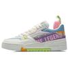 New LiNing 001 Coverage  Thermal Slip Resistant Low Top Skateboard Shoes Women's White Blue Purple AECR002-1