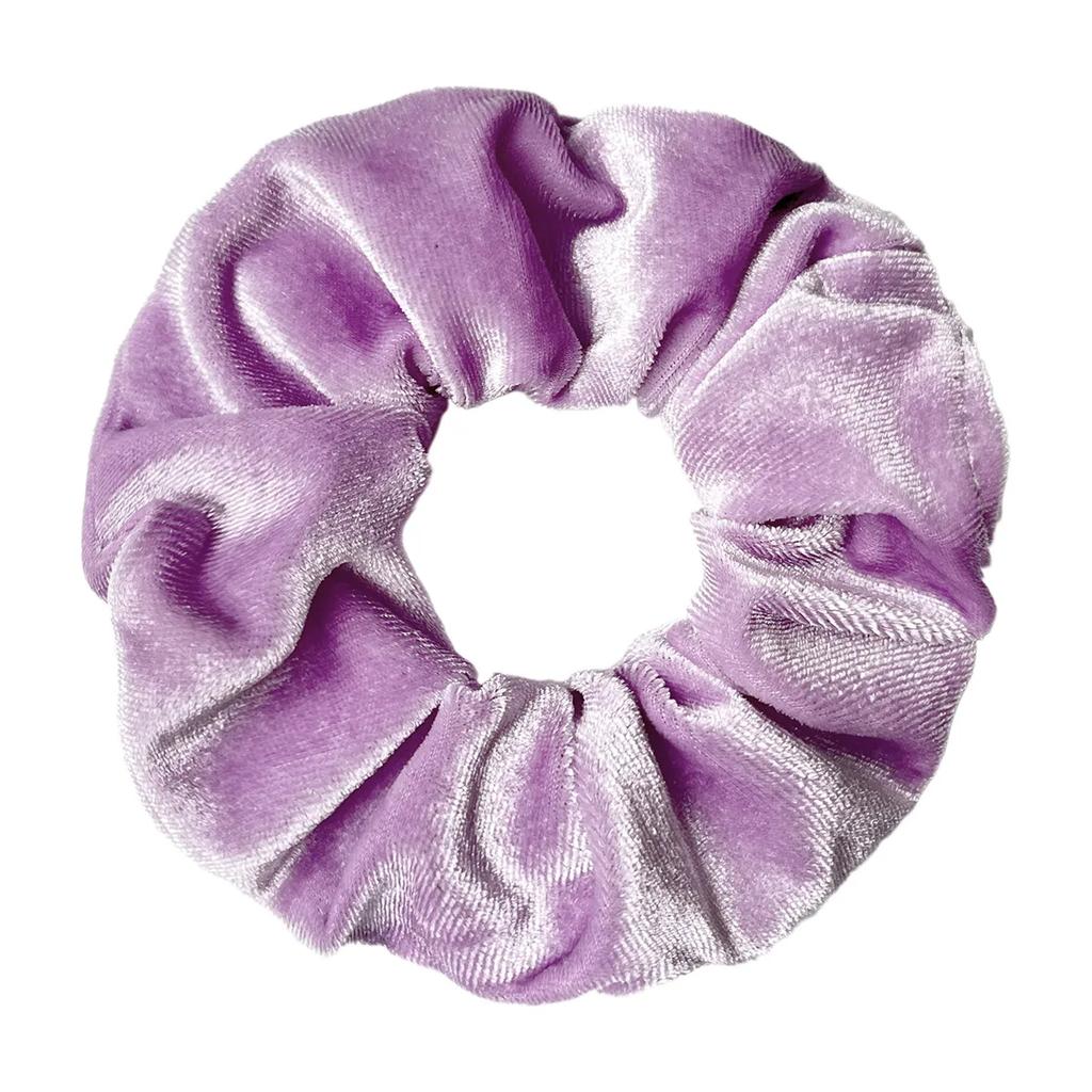 45 Colors Large Vintage Velvet Scrunchies Girls Elastic Hair Bands Ponytail Holder Ties Rubber Bands Fashion Women Accessories