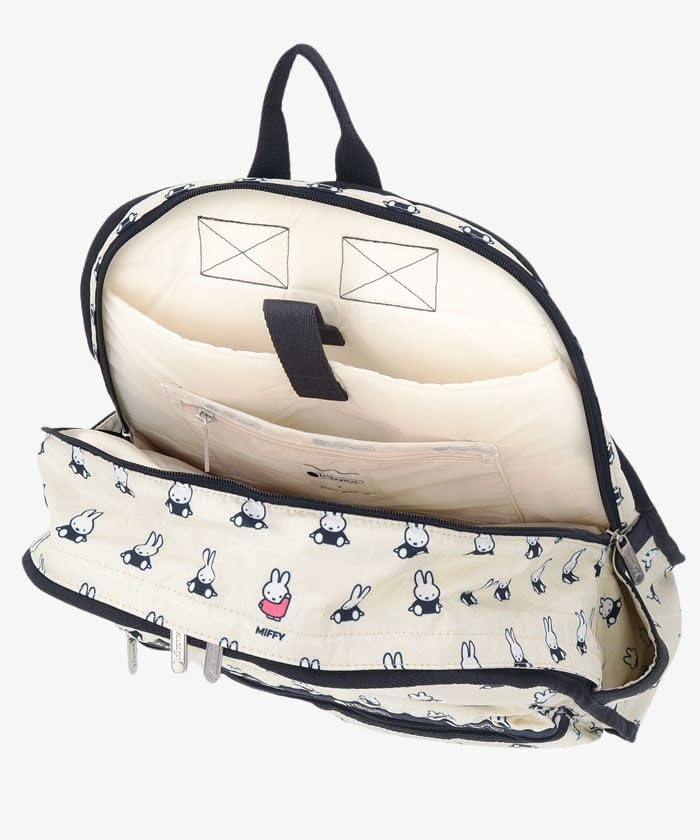 LeSportsac Official Backpack ROUTE Miffy Grid Check Free Size BACKPACK/3747 Women's