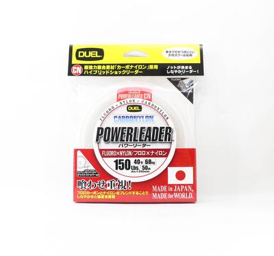 Yo Zuri Duel Powerleader Amestec Nailon Fluorocarbon 50m 150lb H3337 (1134)