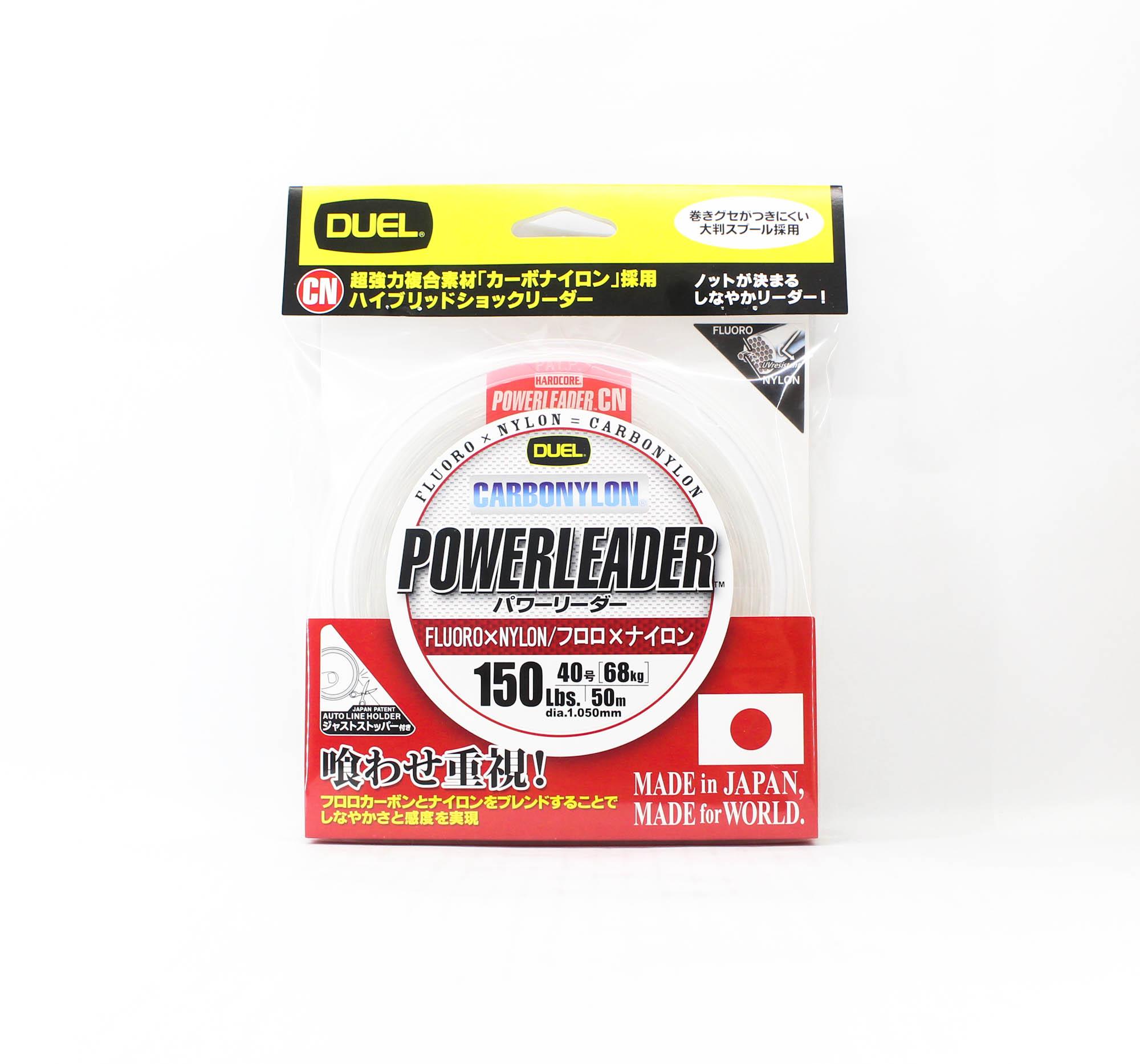 

Yo Zuri Duel Powerleader Fluorocarbon Nylon Blend 50m 150lb H3337 (1134) чистый