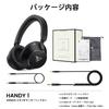 DOQAUS HANDY1 Wired Monitor Headphones with 50mm Compatible with Both and Music Sharing Gentle on the Includes Two for Music and Instrument Practice