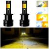 Tricolor Strobe H11 H8 9006 HB4 HB3 9005 H1 H3 H7 880 881 5202 H16 COB Fog Lights LED Bulb Car Day Driving Running Light 3000LM