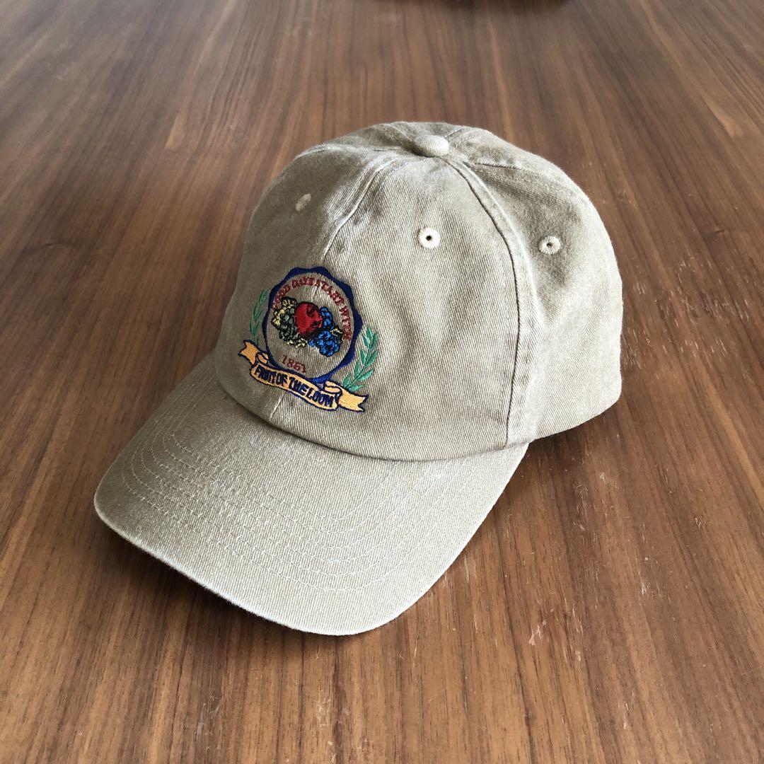 

[USED] Fruit of the Loom Beige Khaki Cap