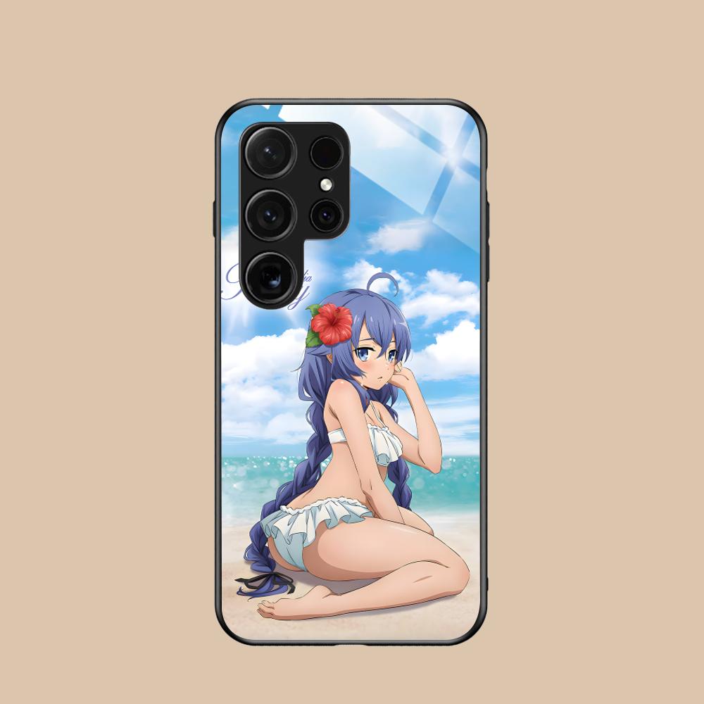 Mushoku Tensei Roxy Mobile Phone Case for Samsung Galaxy A56 55 54 53 52 51 36 35 34 23 16 15 5G Glass Colorful Cover Pretty