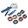 Handheld Hydraulic A C Hose Crimper Kit Portable Manual Auto Air Conditioning Hose Fittings Crimping Tool