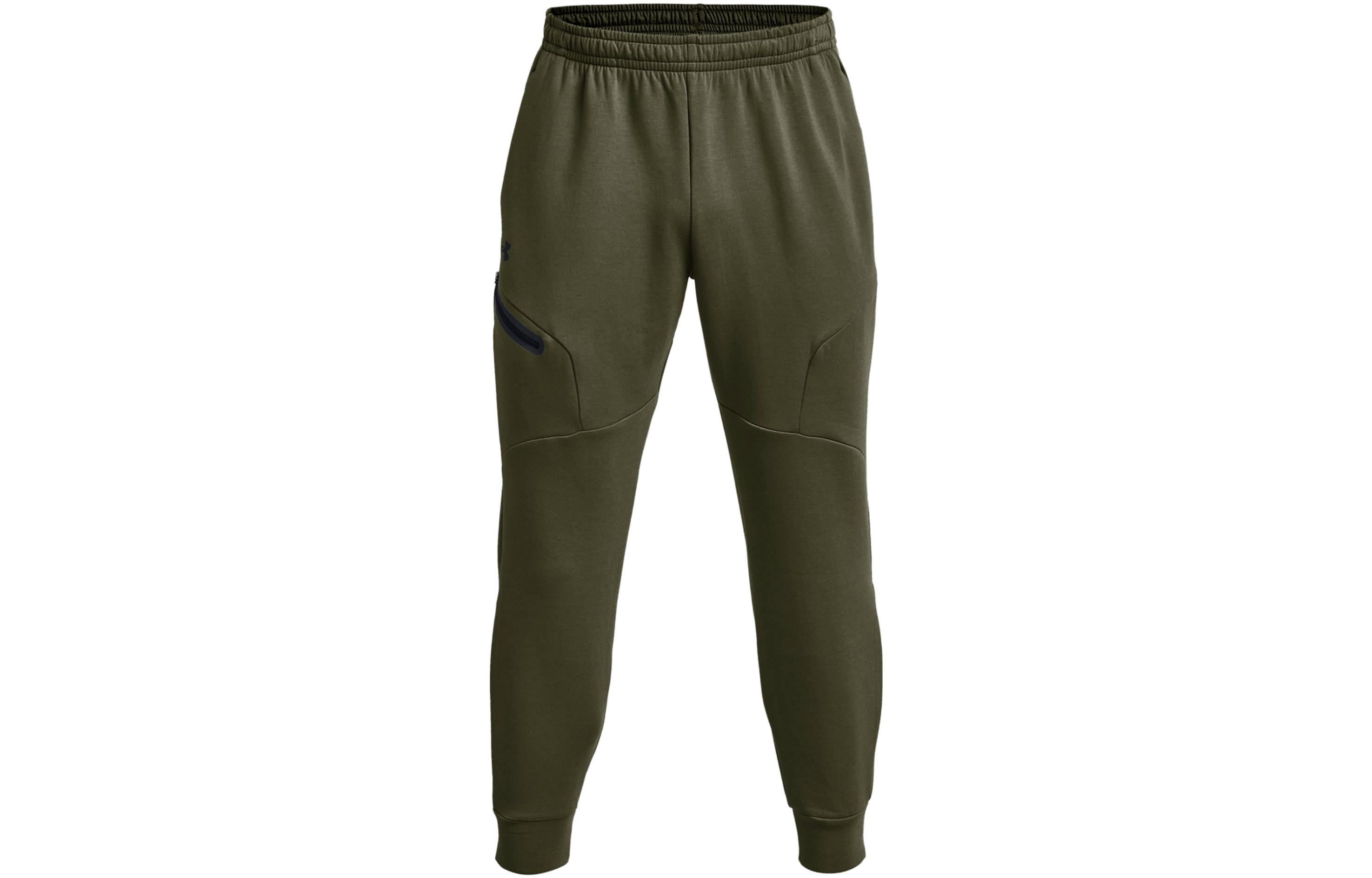 Under Armour Unstoppable Casual Pants Men s Olive Moderate Cuffed Pants 1379808-390 XXXL