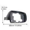 Side Door Rearview Mirror Frame For Kia Sorento 2009 2010 2011 2012 2013 2014 Black Wing Door Mirror Frame Car Accessories