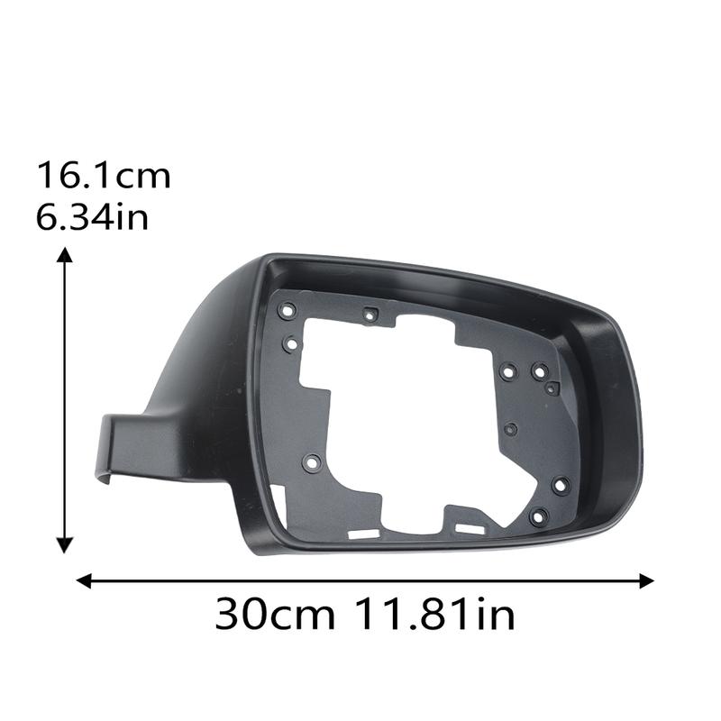 Side Door Rearview Mirror Frame For Kia Sorento 2009 2010 2011 2012 2013 2014 Black Wing Door Mirror Frame Car Accessories