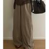 Retro Plaid Wide Leg Pants Women High Waist Loose Casual Trousers