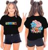 O Incrível Mundo de Gumball Camiseta de Verão Infantil Tendência Crianças Anime Camiseta Kawaii Meninos Meninas Desenho Animado Manga Curta Camiseta