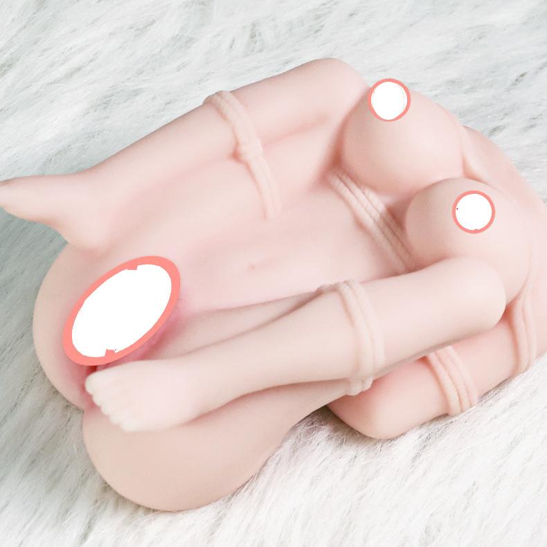 Handmade Simulation Full Body Soft Realistic Vagina+anus SM Binding Sex Doll Male Masturbator Adult Toy for Men