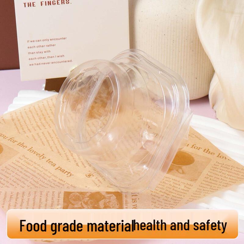 Transparent Cupcake Blister Packaging Boxes