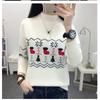 Thickened Loose Velvet Mink Cashmere Sweater for Women, Autumn and Winter Knitted Pullover Top