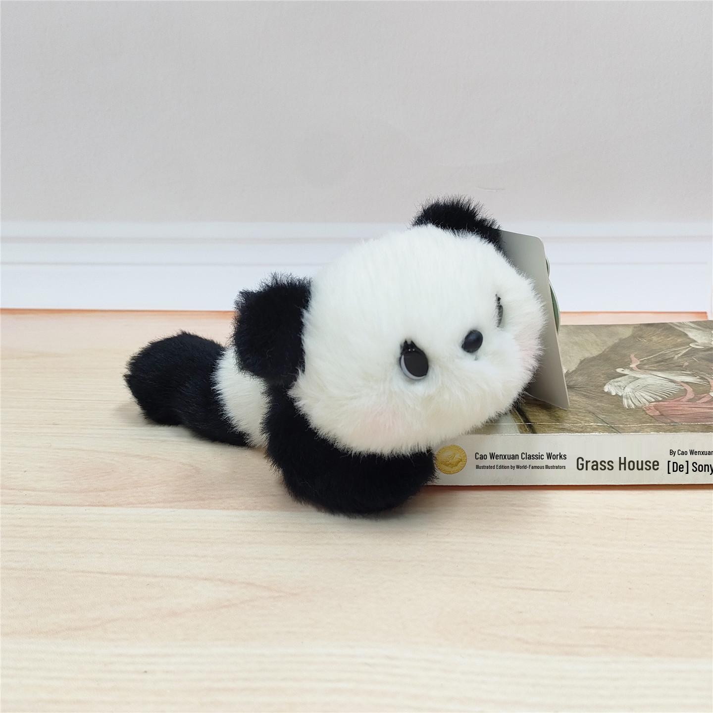 

Haoweida Milk Pupu Lying Pose Panda Rabbit Plush Toy for Children See description in color section