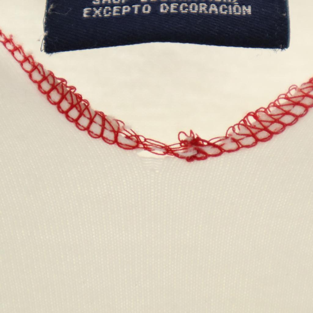 Tommy Hilfiger Made In Japan Short Sleeve Skipper Color T-shirt M White Men's Used