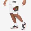 Nike Dri-Fit Memphis Grizzlies Hardwood Classics Series Embroidered Logo Breathable Basketball Shorts Men Shorts White FQ4694-100