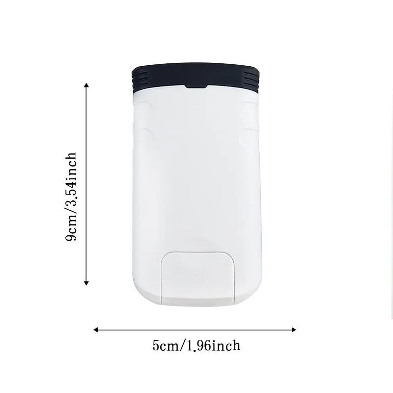 4x Magnifying Glass Foldable Pocket Microscope Suitable for Jewelry Reading Crafts (portable Illuminated Blinds High-definition)