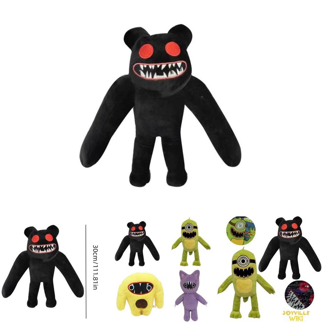 Fun And Frightening 25cm Yellow Grinning Monster Plush Toy Cross-border New Release Dinosaur-inspired Soft And Huggable Characters)
