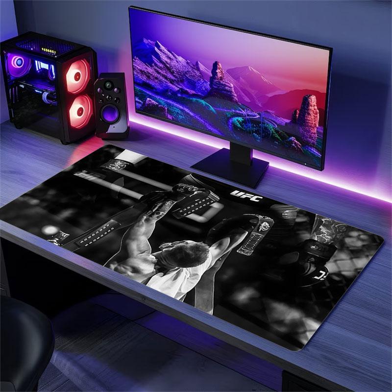 Conor Mouse Pad, Large Gaming Desk Mat, Non-slip XXL Mousepad for Laptop & Tablet, Mini PC Playmat with Stitched Edges