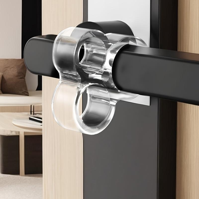 New 1/5Pcs Anti-Collision Door Handle Protector Doorknob Bumper Silent Door Stopper Mute Buffer Pad Protected Crash Pads Rings