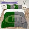 Pościel z wzorem VfL Wolfsburg Zestaw kołdry Poszewka na kołdrę Poszewka na poduszkę Dekoracja domu Prezent urodzinowy (1 * poszwa na kołdrę + 2 * poszewki na poduszki bez rdzenia)101