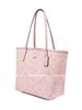 Coach City Artificial Leather Shoulder Bag Large Womens Rouge Pink
