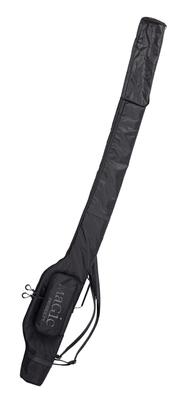 Magic Products (Black, 140-180cm) One Case with Two Lengths, Easy To Carry On Both Shoulders, Soft Fishing Rod Case with Gusset.