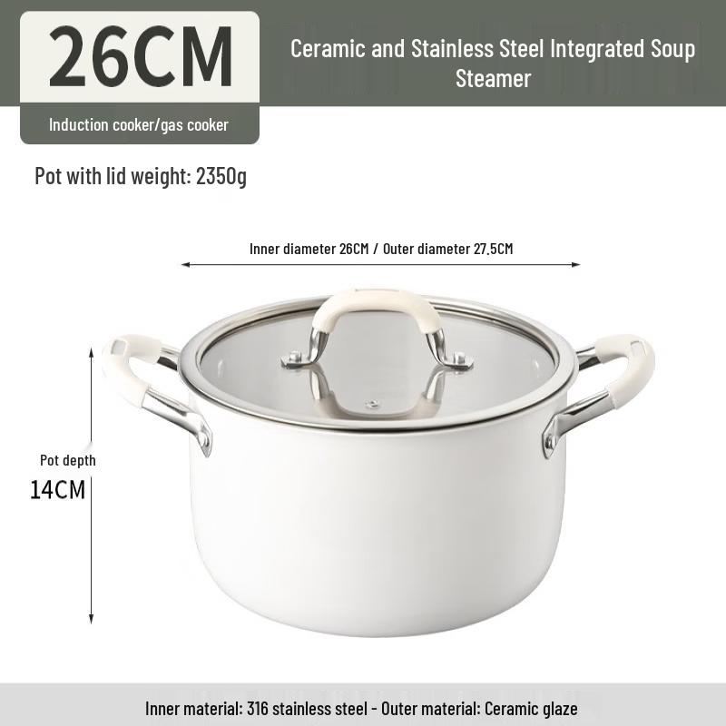 

Premium 316L Stainless Steel Multi-Purpose Pot