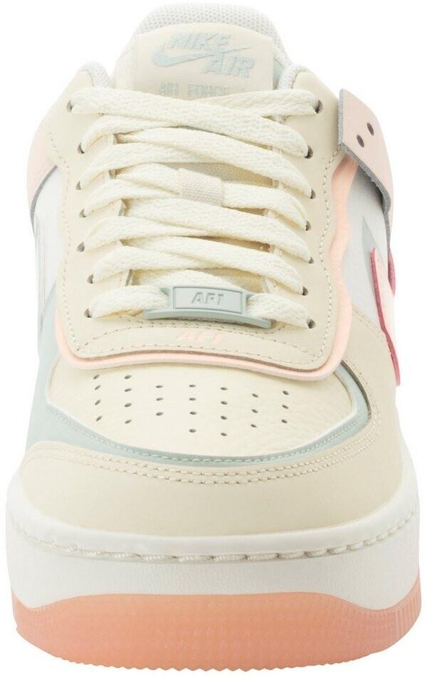 Кроссовки Nike Air Force 1 Shadow Women кокосовое молоко/светлое серебро/парус/малиновый оттенок