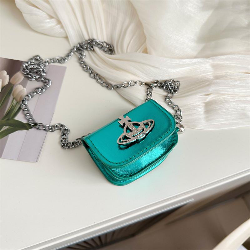 Trendy Black Pu Waist Chain Bag For Women Stylish Mini Crossbody Purse Ideal For Everyday Use