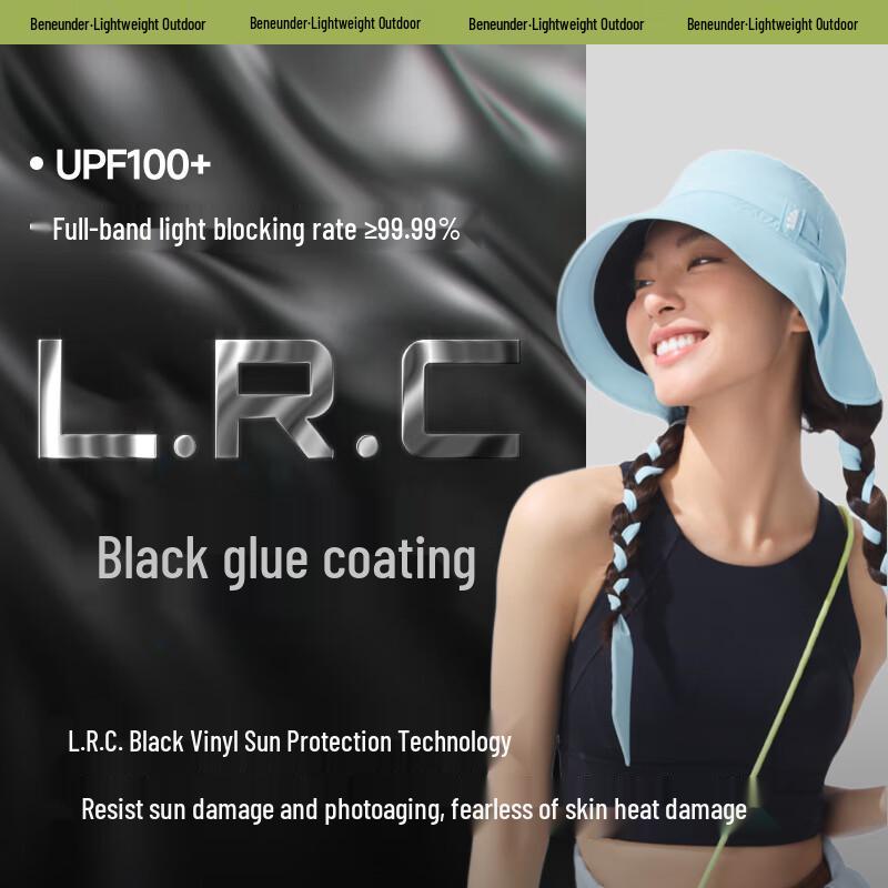 Beneunder Ribbon Sun Protection Fisherman Hat