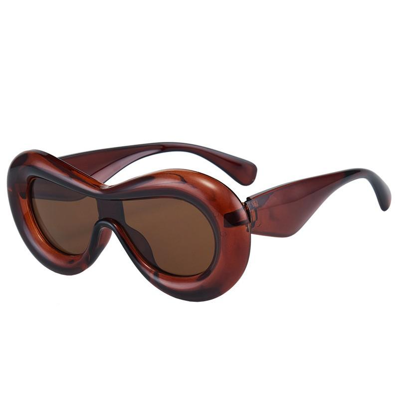 New Oval Sunglasses for Men Women Retro Fashion Shades Candy Color Sun Glasses Eyewear Goggles