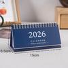 Simple Desk Calendar 2026-2026 Mini Planner Top Priorities To Do List Time Schedule Calendar Office School Stationery Supplies