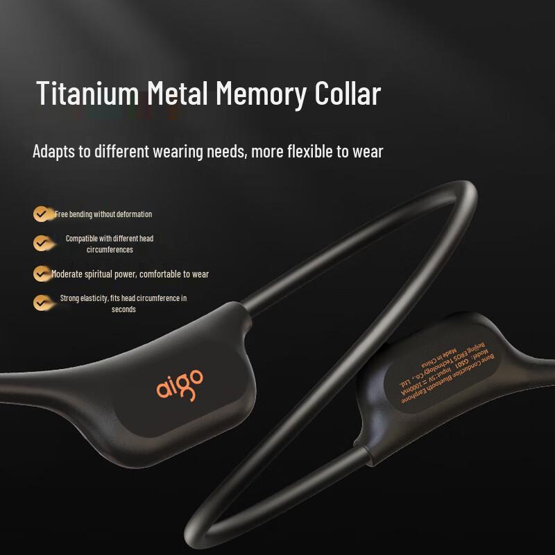 aigo GS01 True Bone Conduction Bluetooth Sport Headset