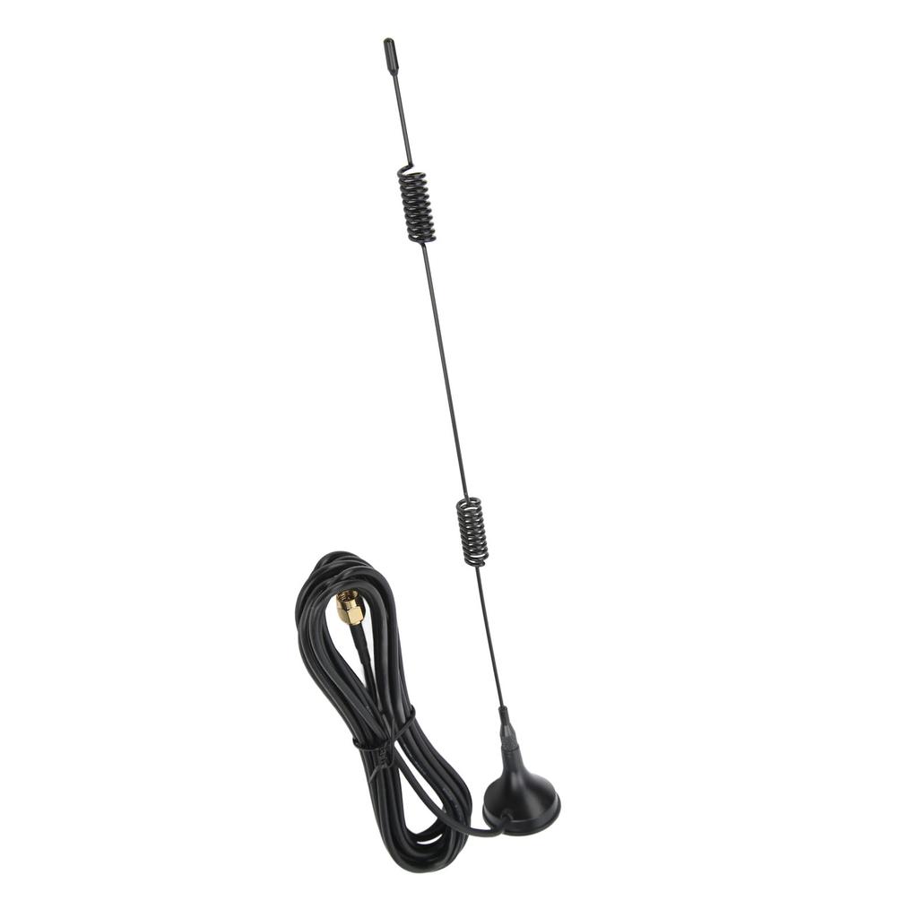 2PCS Radio Antenna 15DBI 5G External Omnidirectional SMA Inner Needle Interface Suction Cup Antenna for DTU
