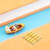 10 Pcs Mini Gold Bars Model Simulated House Accessories Decorative Figurines Miniature Layout Props Home Decor