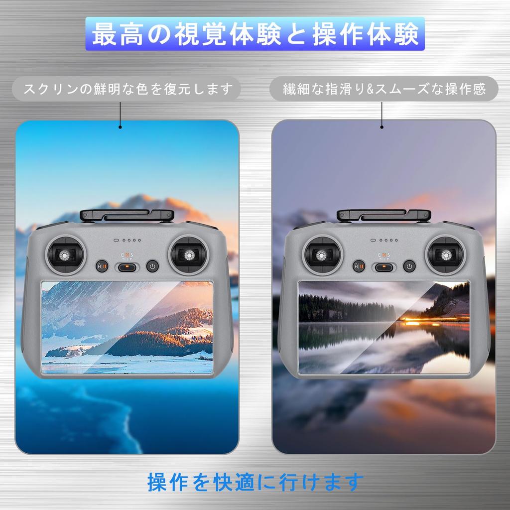 of For DJI Air3 Mini 3 4 Pro Film for Transmitter Freesun Asahi Glass Screen Protective Film for DJI RC2 High Transmittance High Sensitivity 9H