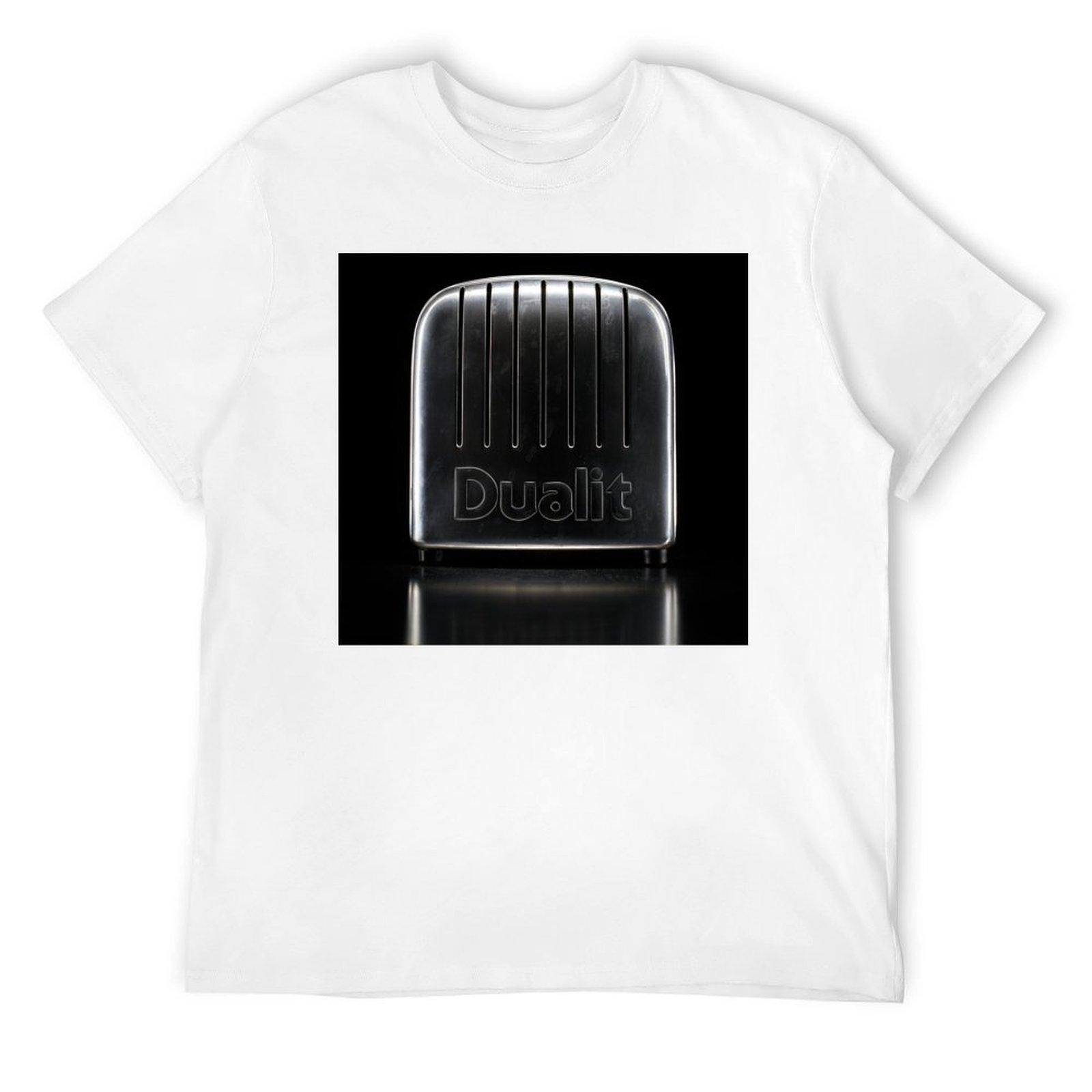 Футболка с графикой Dualit Toaster летний топ винтажные футболки Мужские футболки S